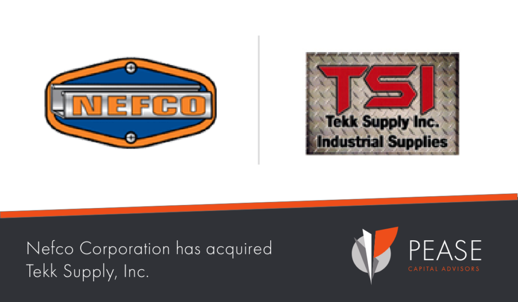 Nefco Corporation acquired Tekk Supply, Inc.
